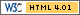 Valid XHTML 4.01!